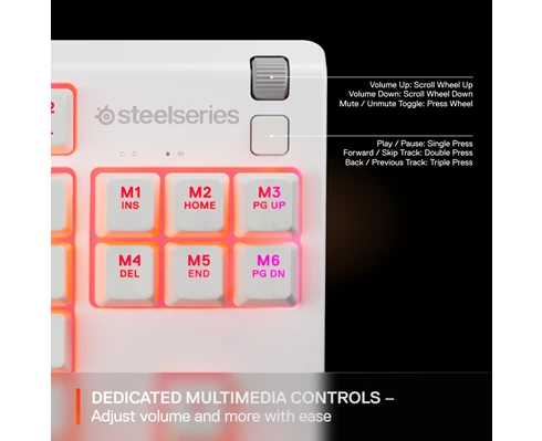 SteelSeries Apex 3 TKL White ND