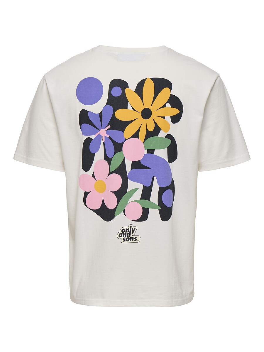 ONLY & SONS<br>Camiseta folgada com gola redonda