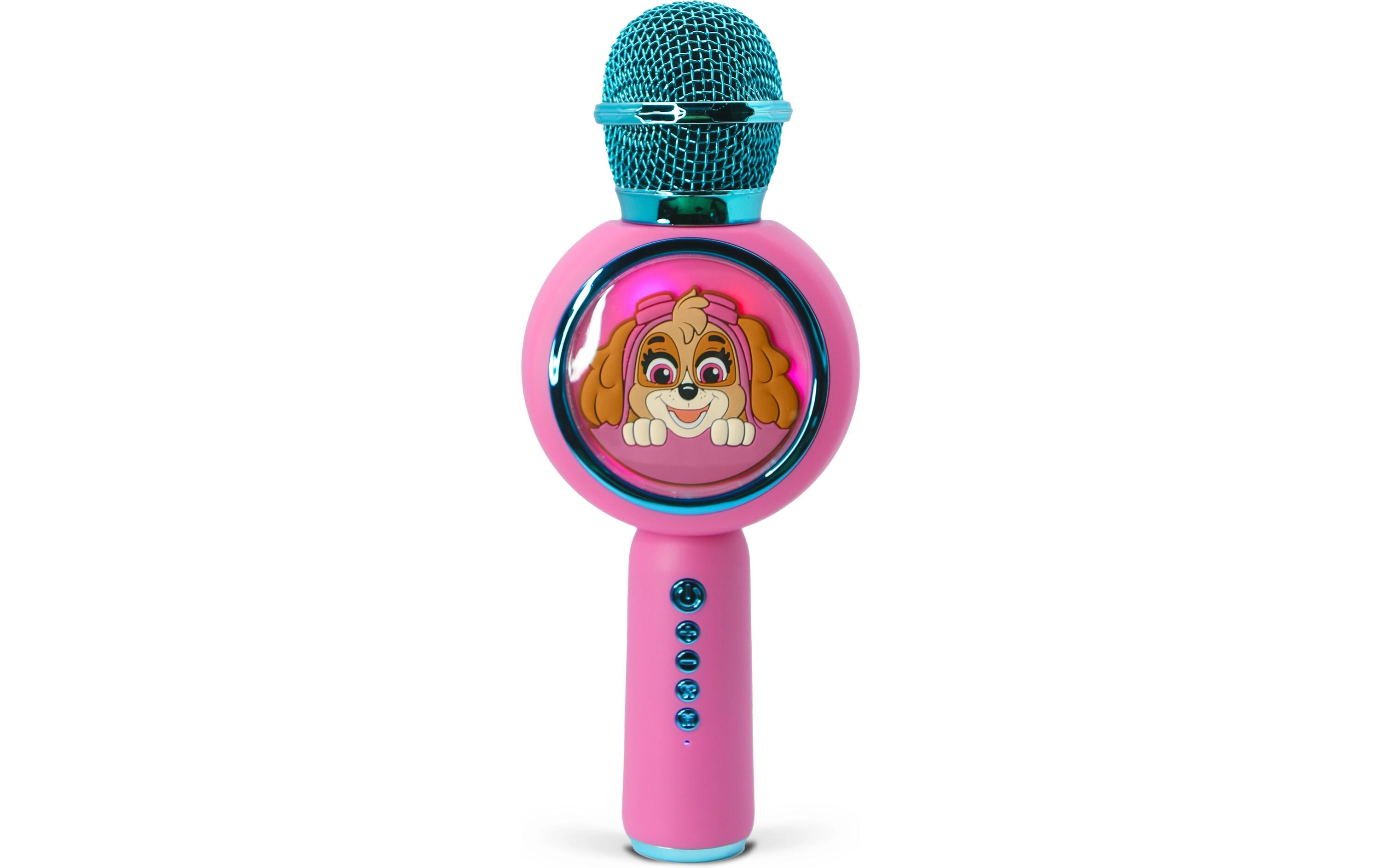 Mikrofon Paw Patrol Skye PopSing Karaoke PinkKaraoke-Mikrofon im Paw Patrol--Design mit eingebautem Lautsprecher