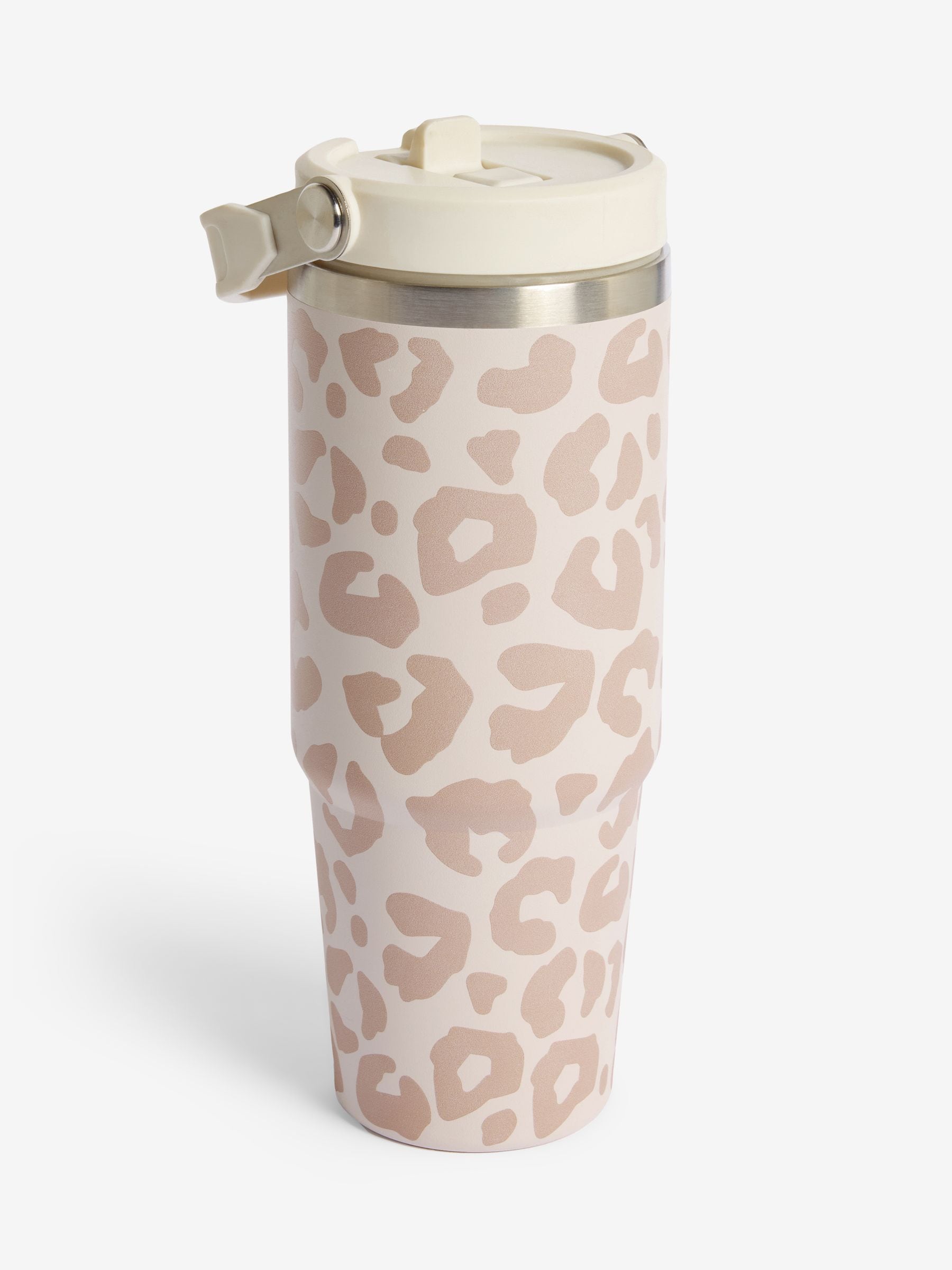 Waterfles met luipaardprint