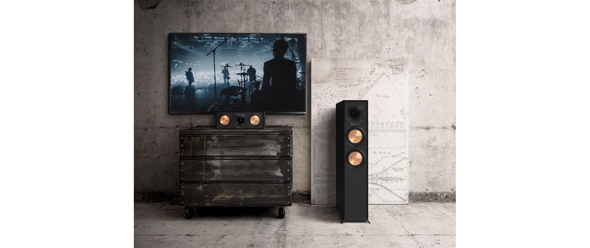 DolbyAtmos Standlautsprecher R-605FA – Schwarz<br>«Dolby Atmos»-fähiger Lautsprecher für einen immersiven Klang