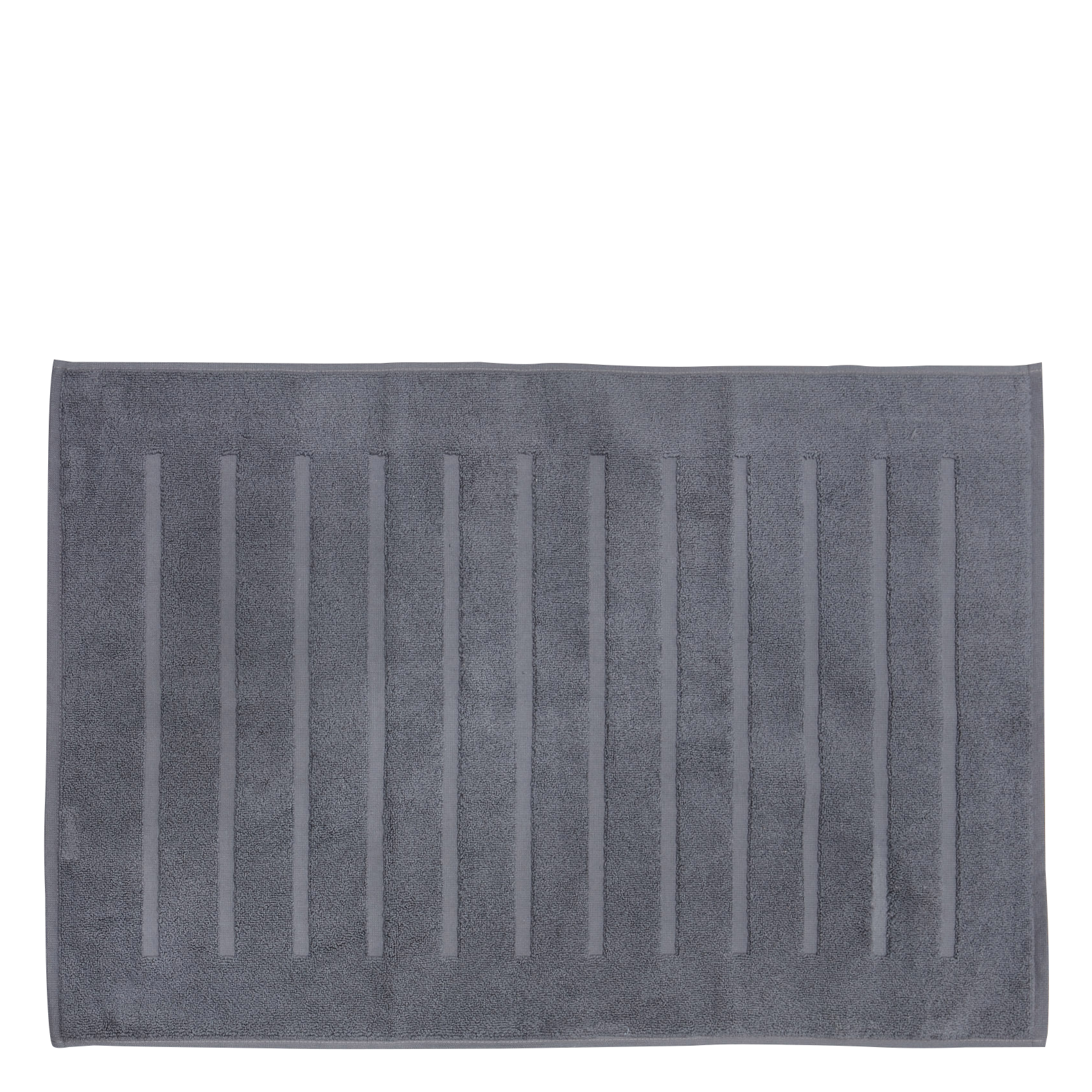 Tapis de bain en coton | Gris