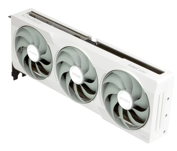 SPARKLE Intel Arc B580 TITAN Luna - OC Edition - grafikkort - Arc B580 - 12 GB GDDR6 - PCIe 4.0 x8 - 3 x DisplayPort, HDMI