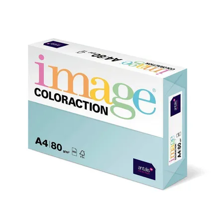 Antalis Kopierpapier, DIN A4, 80 g/qm, Farbe: lagoon hellblau