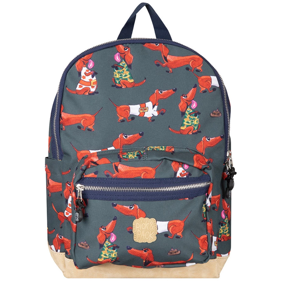 Pick & Pack Rucksack Wiener M Silver
