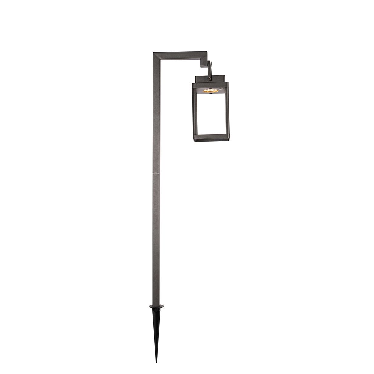 Buiten prikspot donkergrijs incl. LED oplaadbaar - Yara