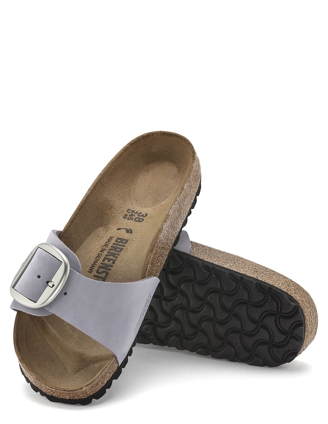 birkenstock Mules madrid bb lenb purple fog Femme