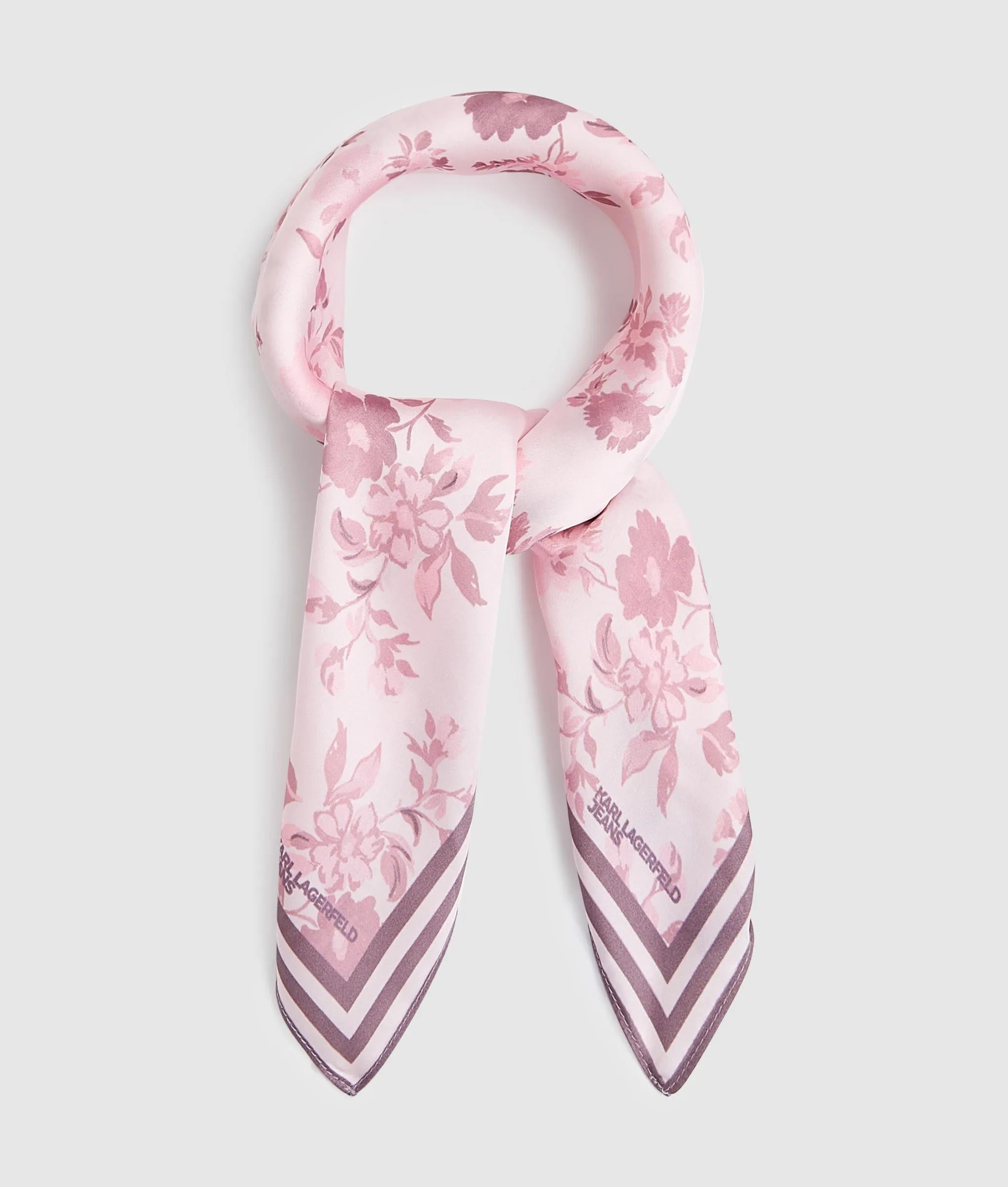 Gebloemde bandana sjaal