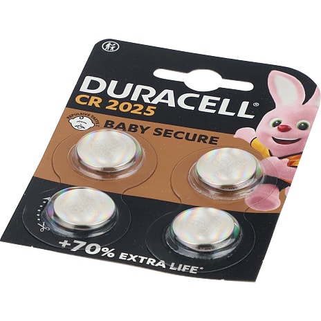 Duracell knapcelle CR 2025 batterier 4-pak