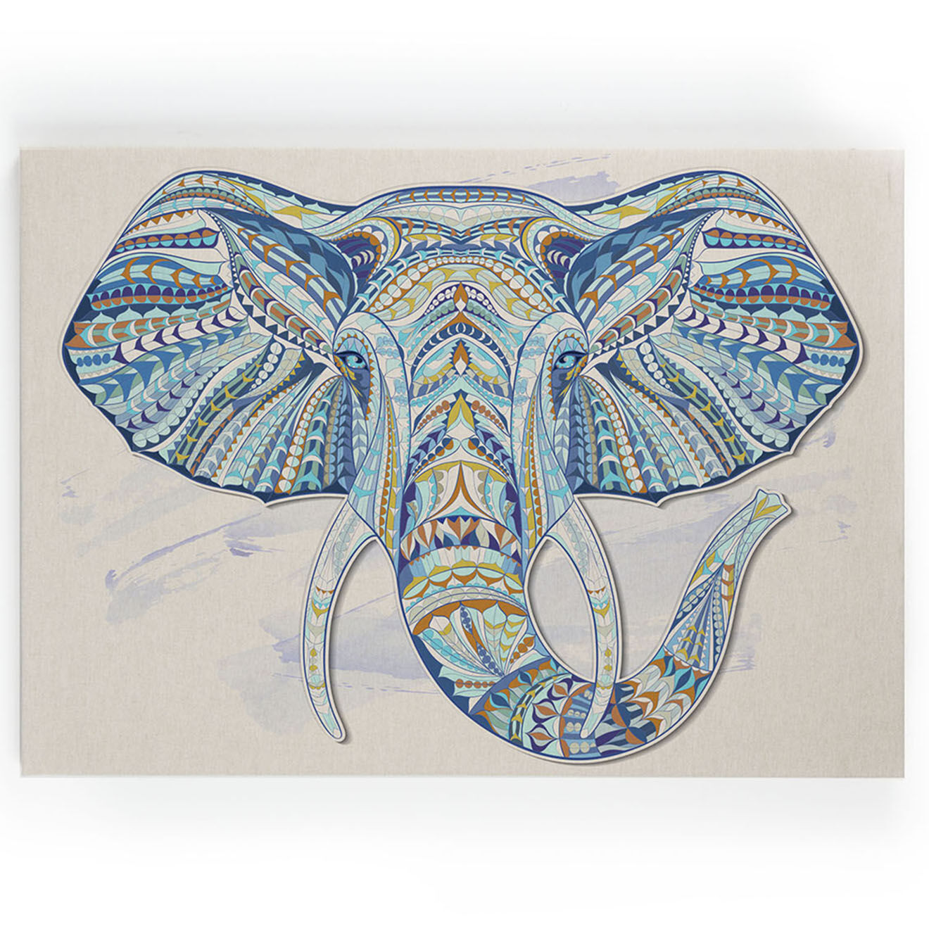 Really Nice Things Toile Éléphant - 60x40 cm