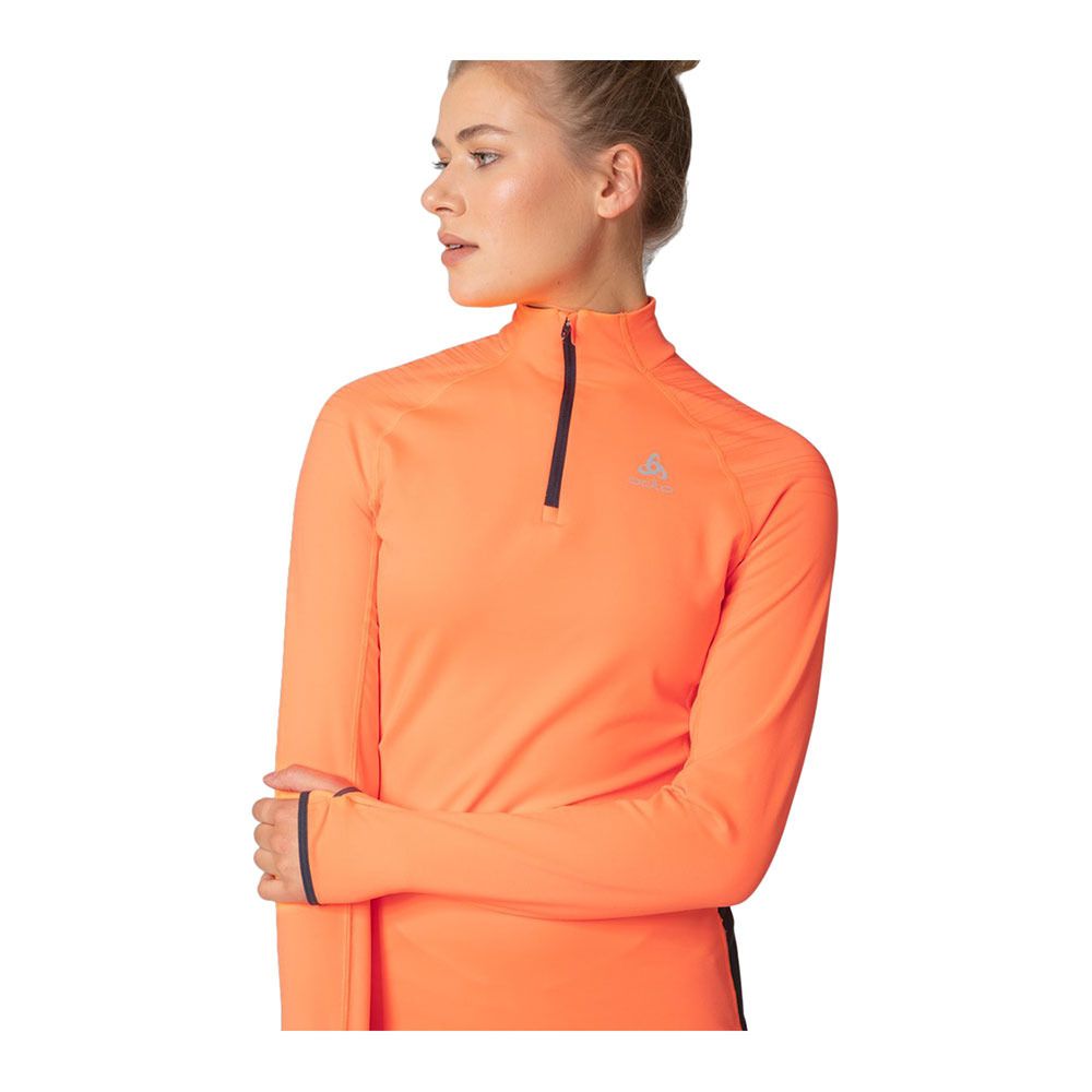 Odlo X-ALP CERAMIWARM - Sweat Femme live wire