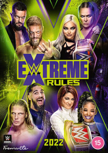 WWE: Extreme Rules 2022 DVD (2022) Ronda Rousey Cert 15 Region 2
