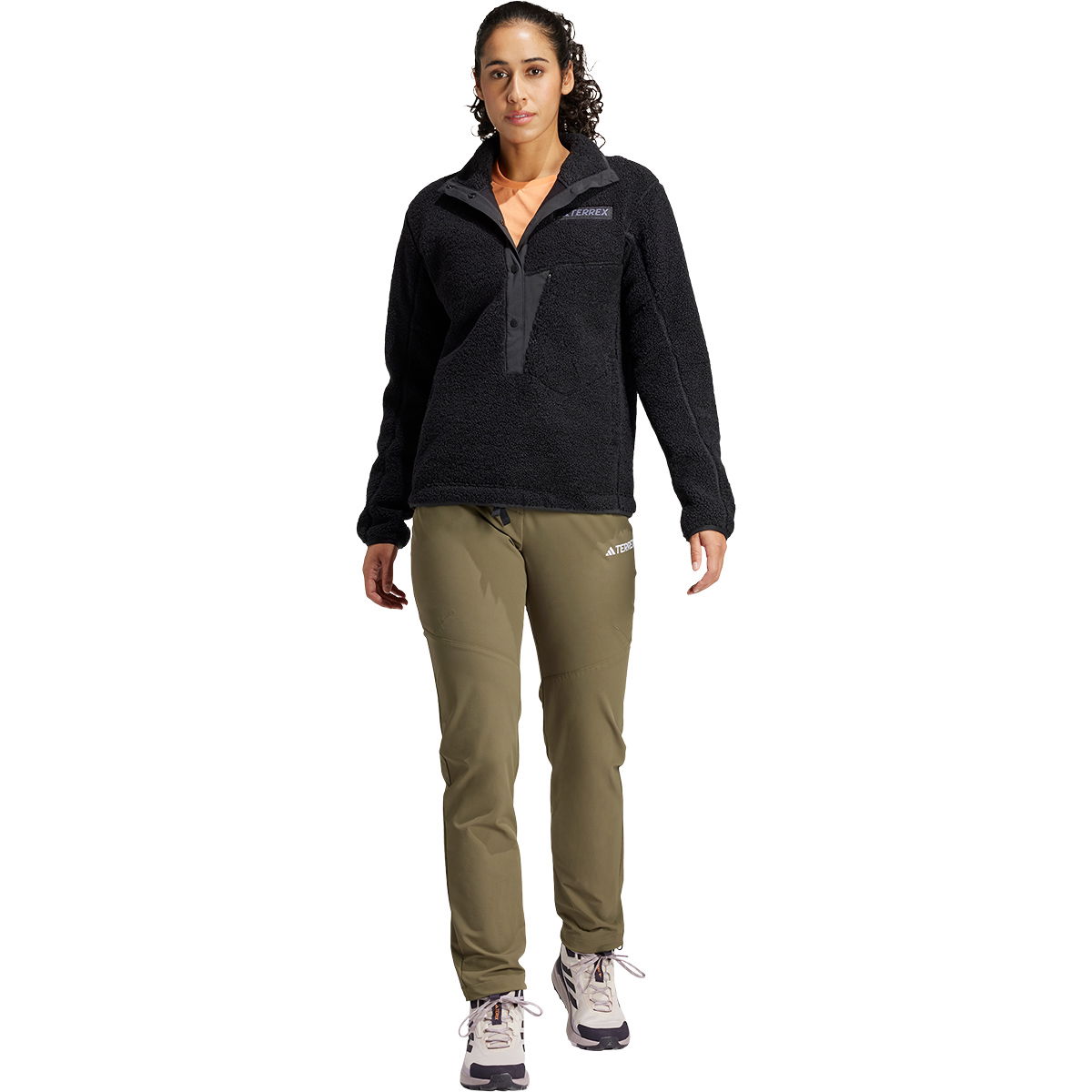 adidas Terrex Xplore Pile Snap Fleecetrøje Dame