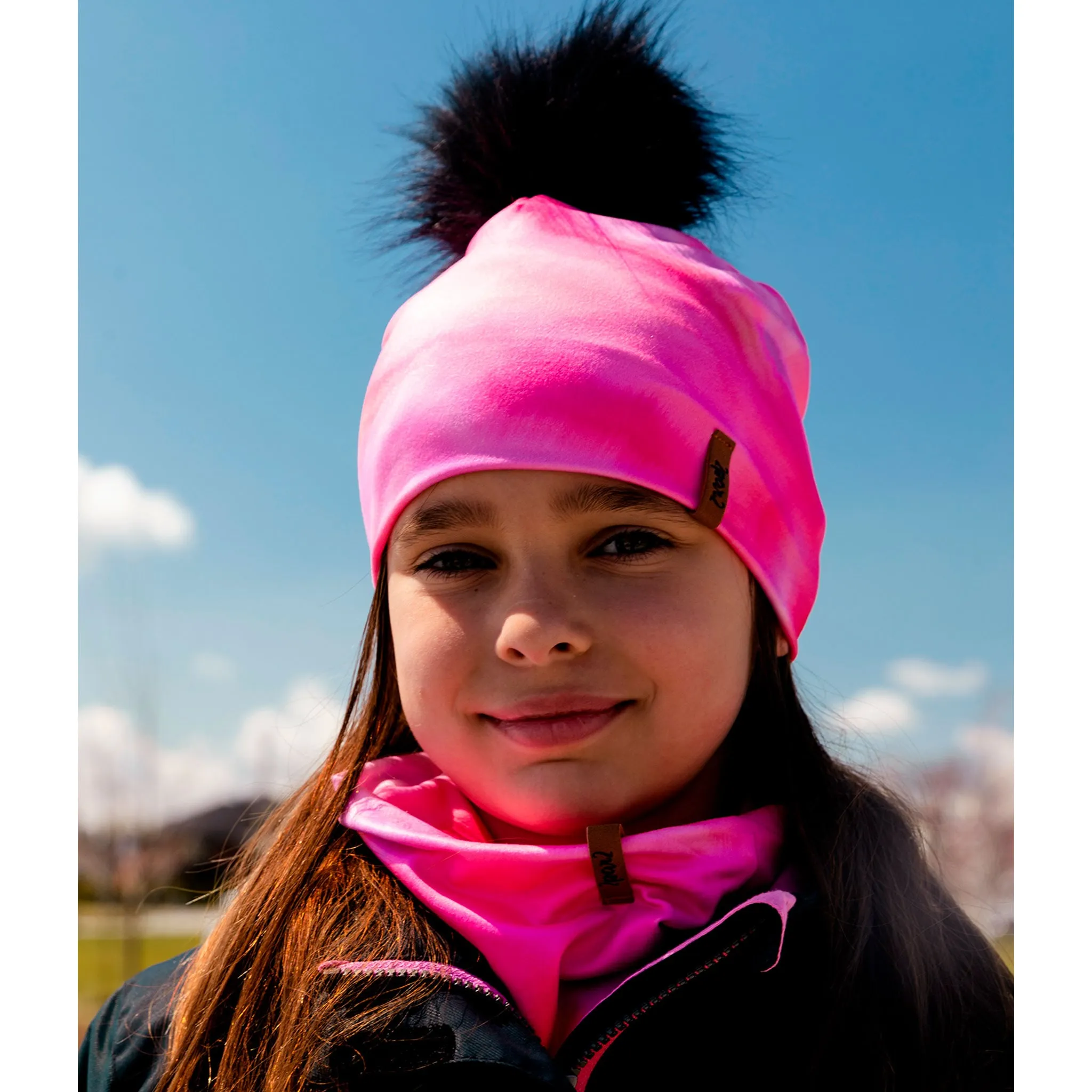 Deux par Deux Tuque Fuschia 3-14ans