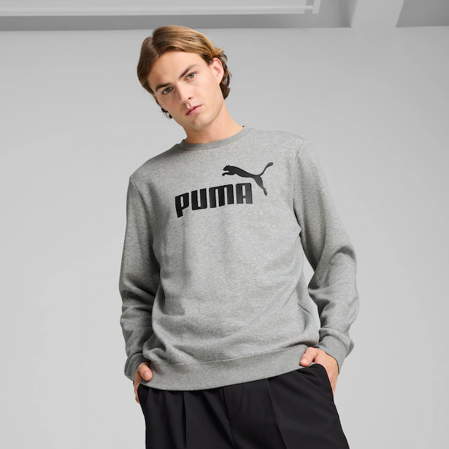 PUMA Langarmshirt »ESS NO. 1 LOGO CREW FL«