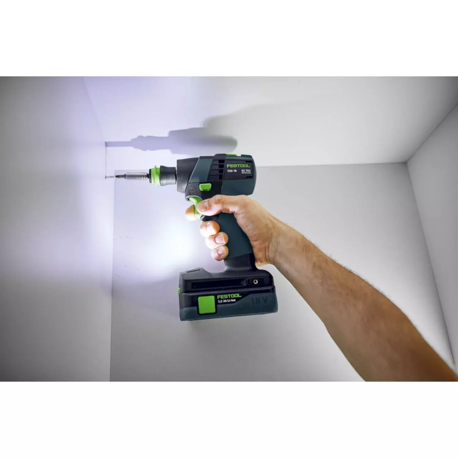 Festool TXS 18 C 3,0-Plus 18V Li-Ion accu schroefboormachine set (2x 3,0Ah) in systainer - 40Nm