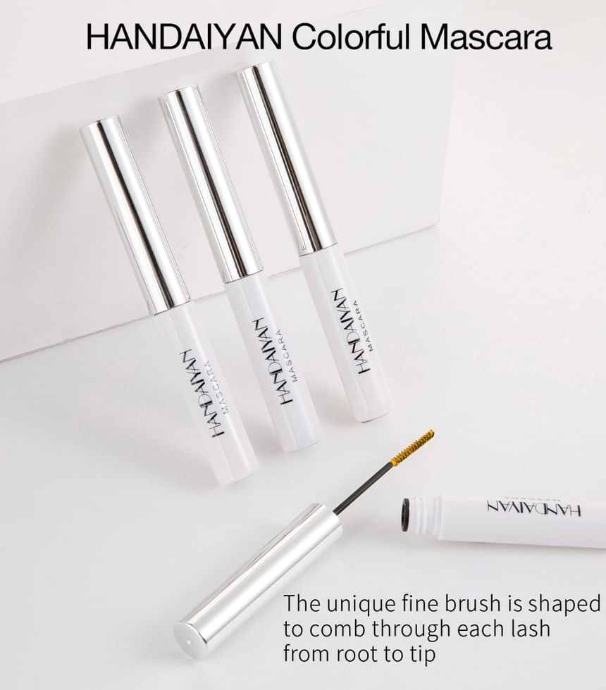 HANDAIYAN - Kleurrijke mascara - 12 kleuren