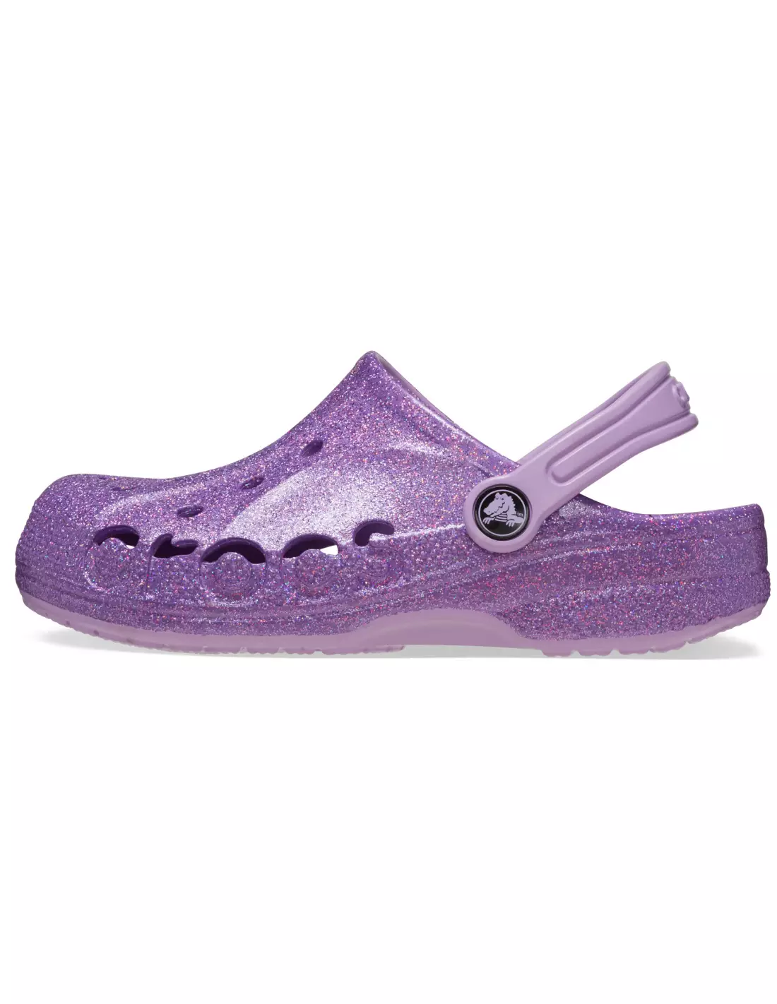 CROCS Baya Glitter Clog Kid - Sandales & nu-pieds 5PRORCHID