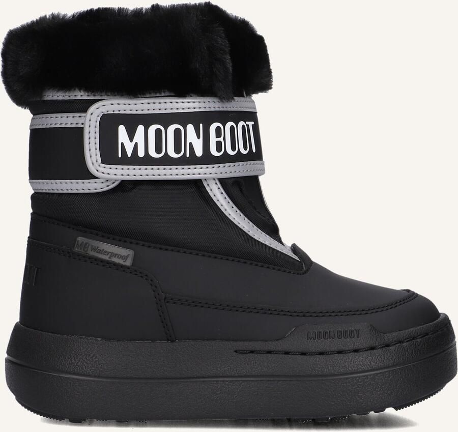 Moon Boot Jr Park Strap Boots Meisjes Zwart