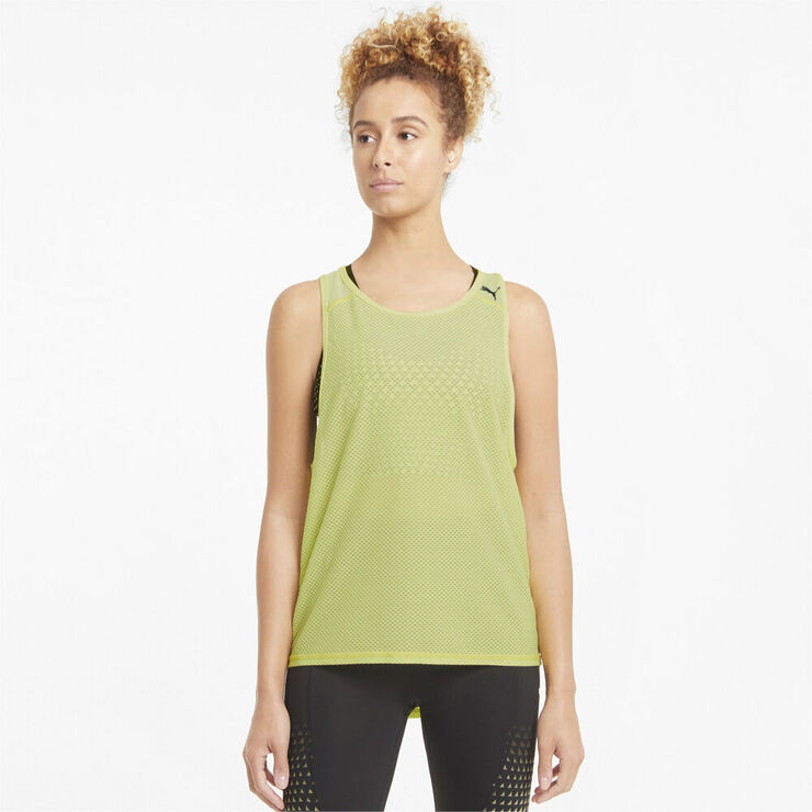 Puma Train Mesh Tank Grøn