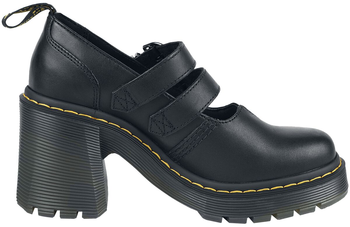 Eviee - Black Sendal | Dr. Martens Tongs