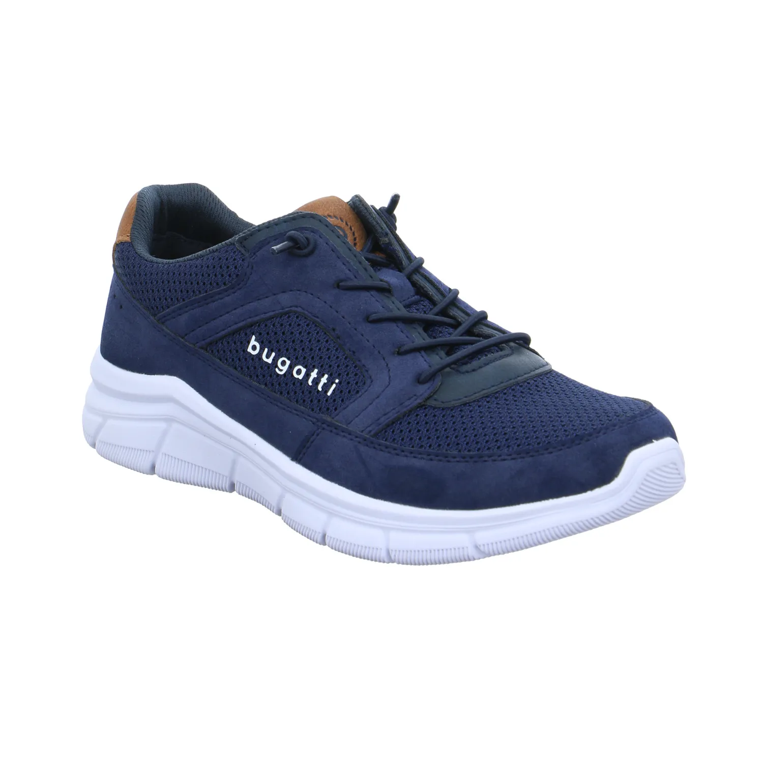 BUGATTI SHOES Halbschuhe Sneaker Blau Synthetik