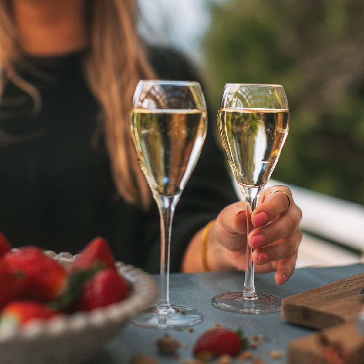 Champagneglass 16 cl, 4 stk