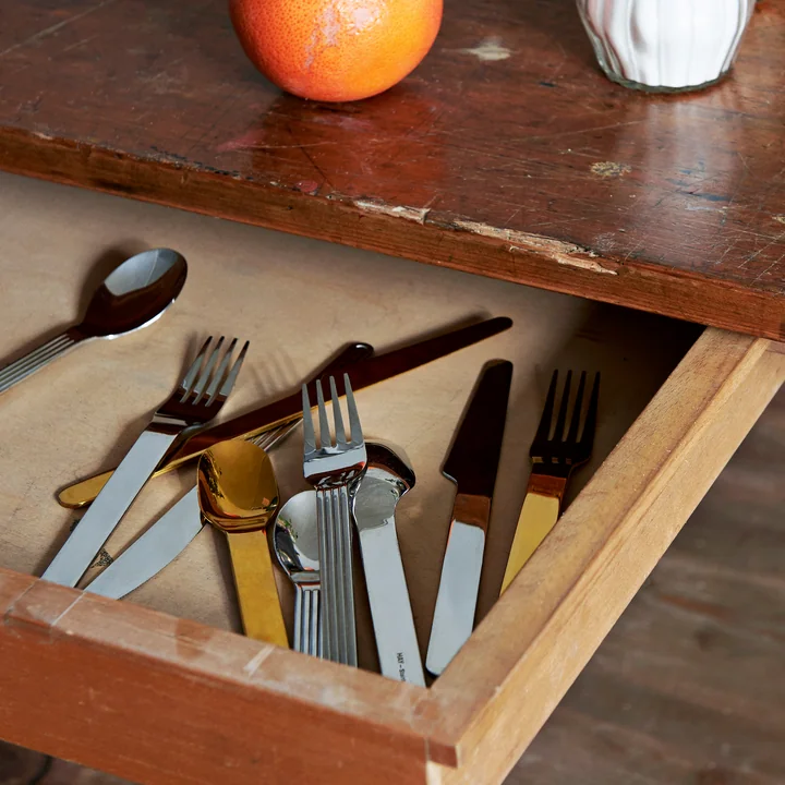 HAY - Sunday Cutlery Gabel-Set, Edelstahl (5-teilig)