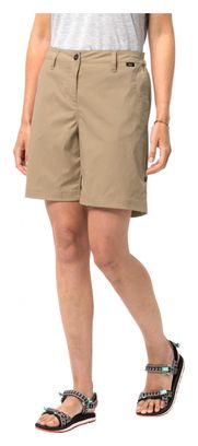 Short Jack Wolfskin Desert Khaki Femme