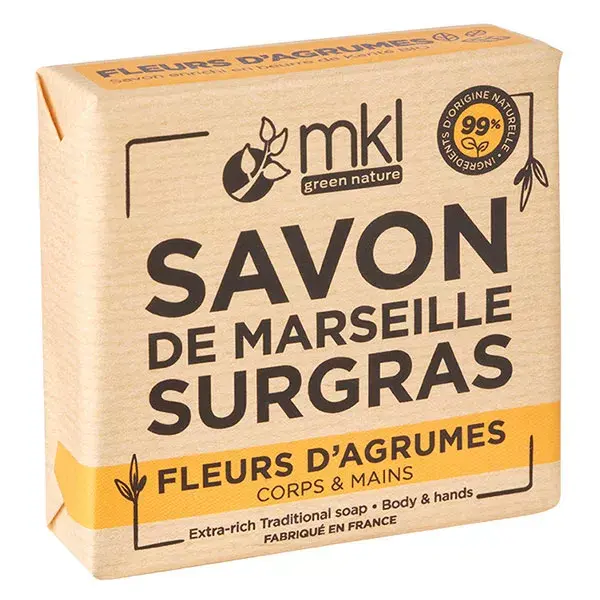 Sabonete de Marselha MKL Green Nature com Flores Cítricas 100g