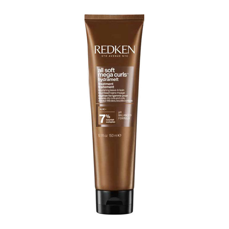 Soin sans rinçage Hydramelt cheveux bouclés à crépus All Soft Mega Curls