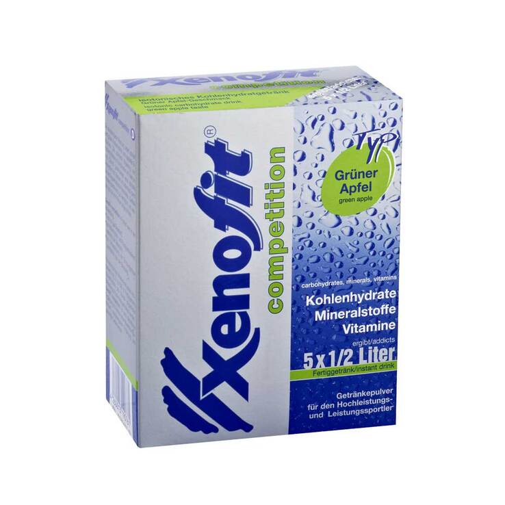 Xenofit competition Grüner Apfel Granulat, 5X42 g