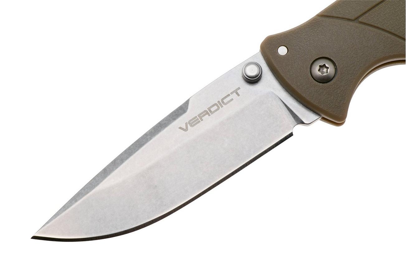 Cold Steel Verdict Spear Point FL-C3SPSSFD, Stonewashed 4116SS, Coyote GFN, zakmes