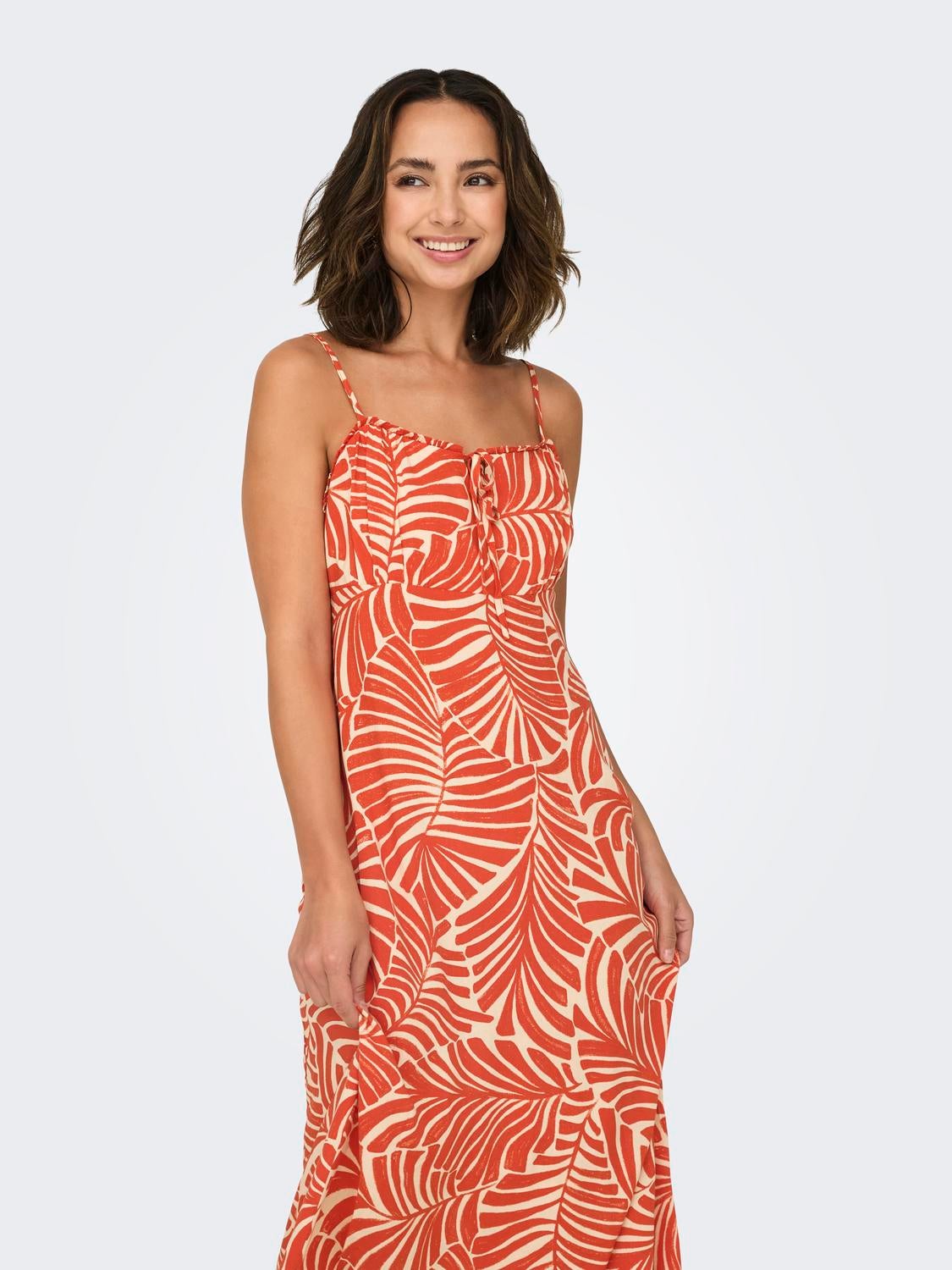 ONLNELLY Midikleid Pureed Pumpkin