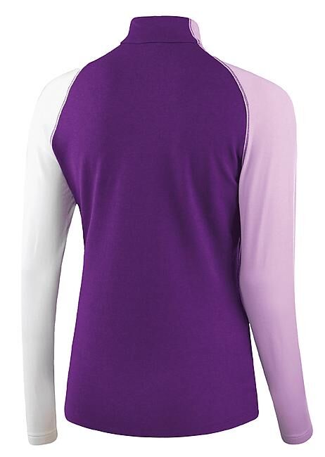 LOFFLER - T-SHIRT ML DEMI ZIP COBLO TRANSTEX W