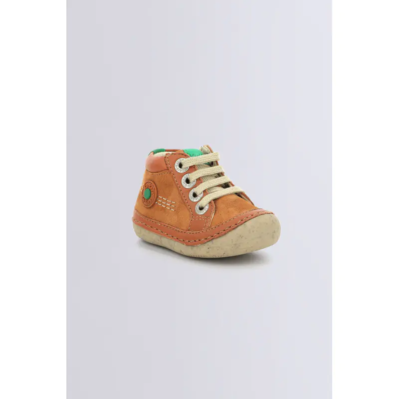 SONISTREET CAMEL BOTTILLONS Cuir Garçon