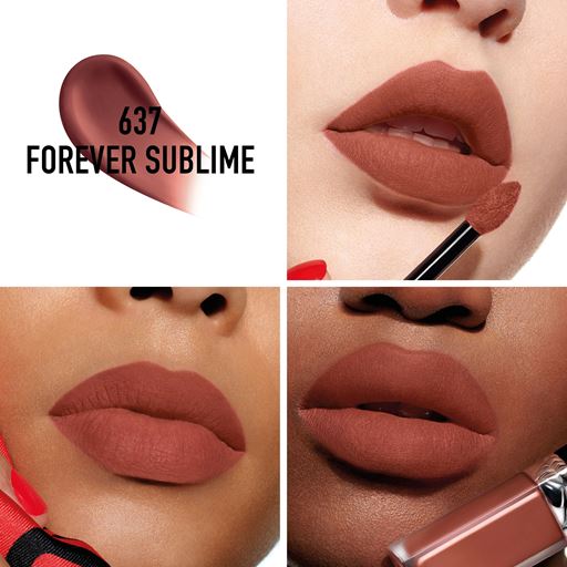 Dior Rouge Forever Liquid Lipstick, 637 Forever Sublime