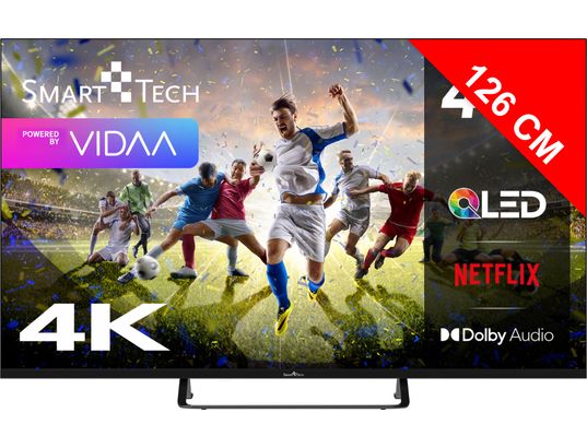 SMART TECH - TV QLED 4K 126 cm 50QV02K