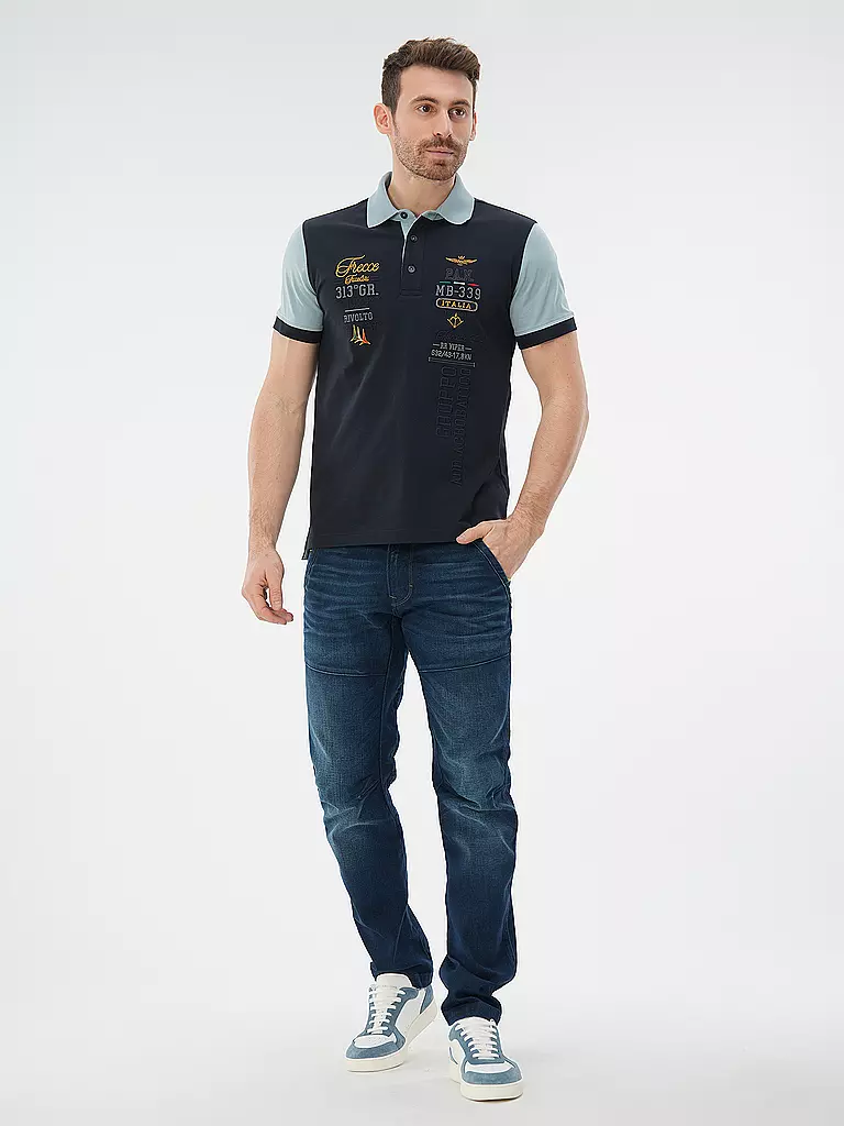 AERONAUTICA MILITARE Poloshirt blau