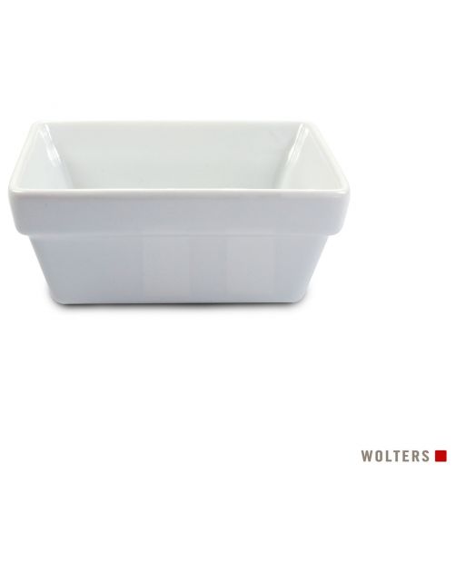 Wolters Foodstation Meshidai Double Teak&Wit - Hondenvoerbak