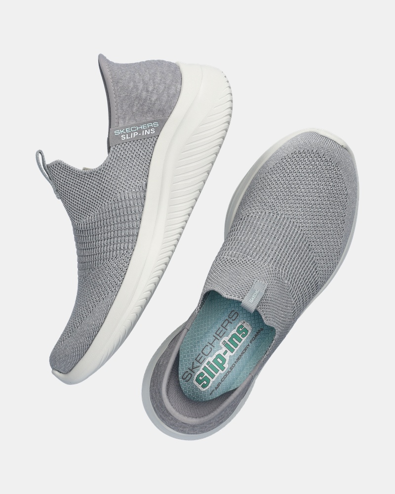 Skechers Hands Free Slip-Ins Ultra Flex 3.0 Instapschoenen  - grijs