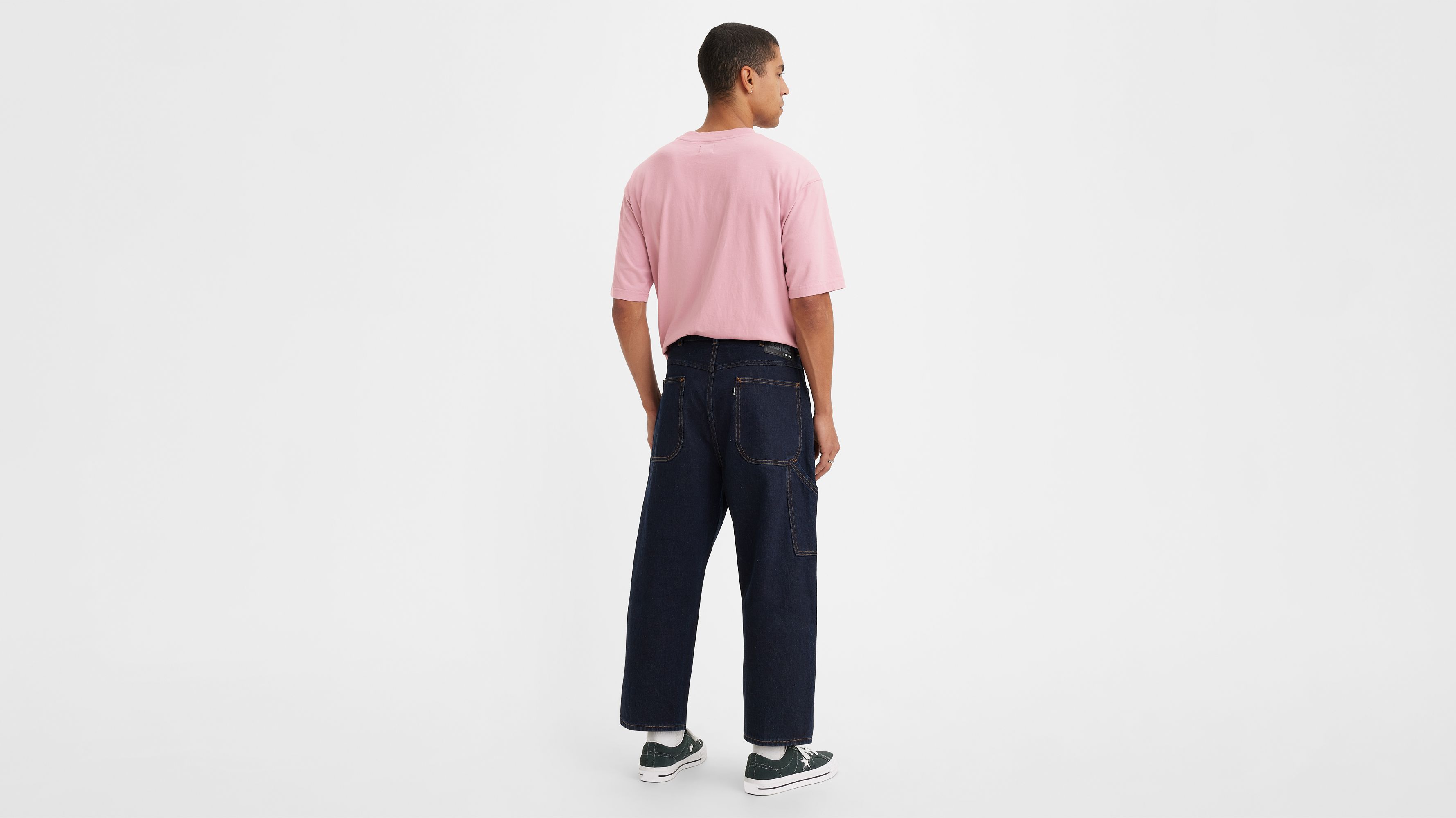Jean crop charpentier Levi's® Skateboarding - Skate Carpenter Pant - Bleu