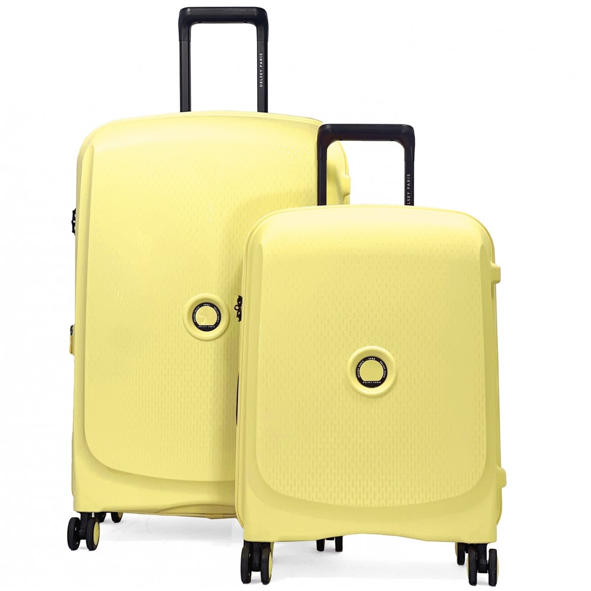 Delsey Lot 2 valises rigides Delsey Beaumont cabine 55cm et soute extensible 71cm TSA