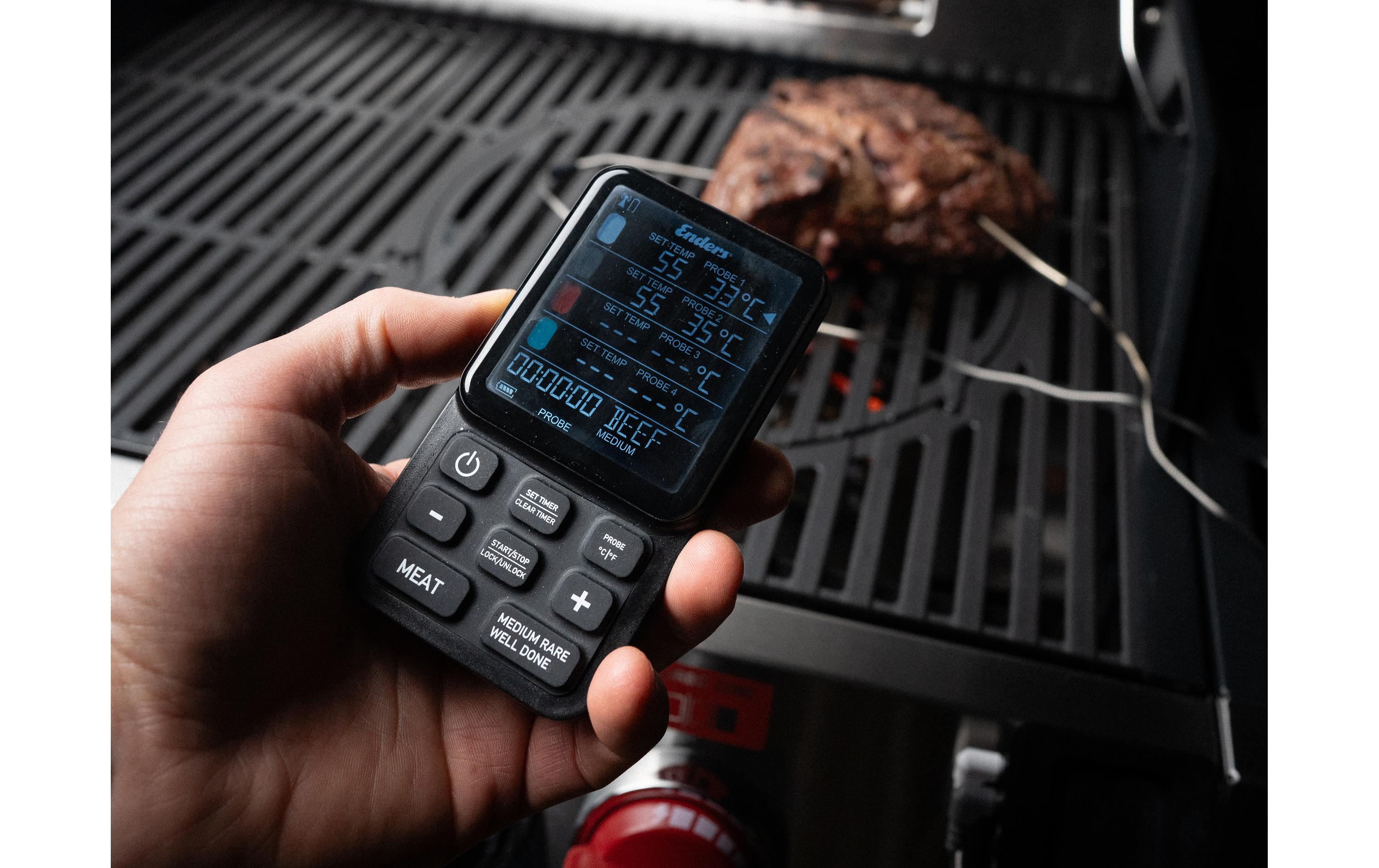LCD FunkthermometerMobiles Funkthermometer