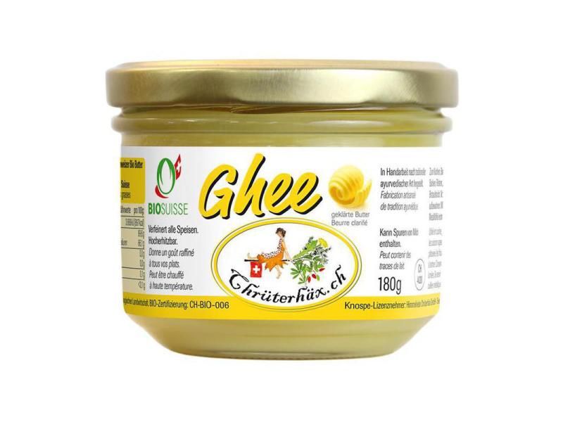 Chrüterhäx Bio Ghee 180 g Hocherhitzbare, geklärte Butter