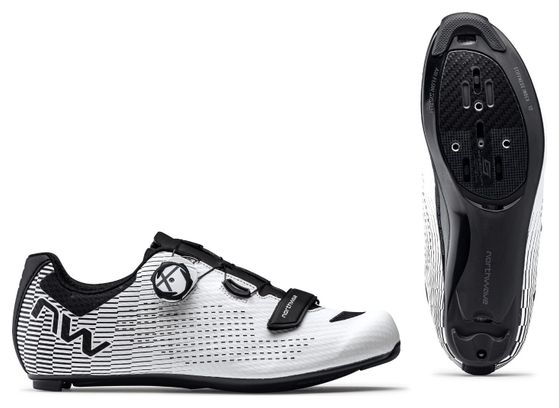 Chaussures Route Northwave Storm Carbon 2 Blanc/Noir