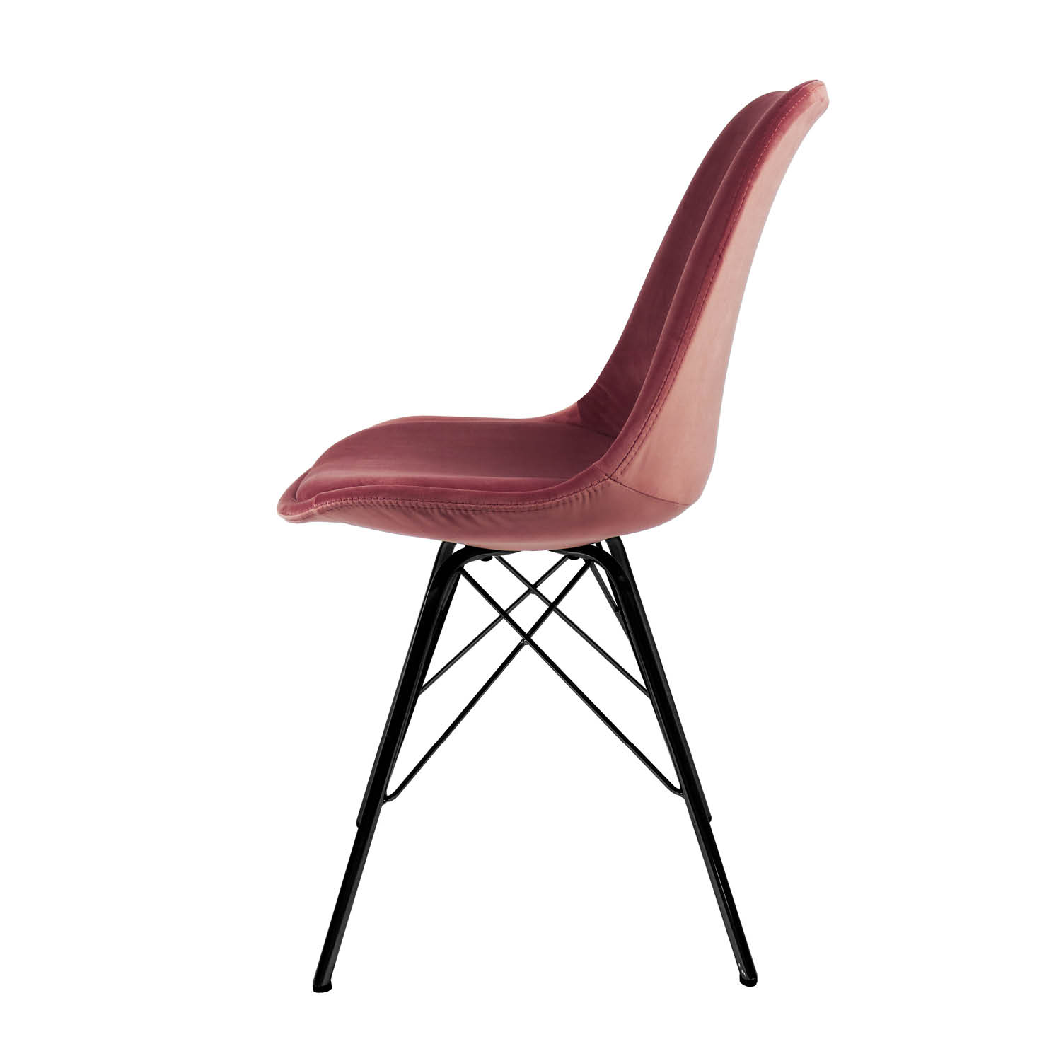 Kick Kuipstoel - Velvet roze BL