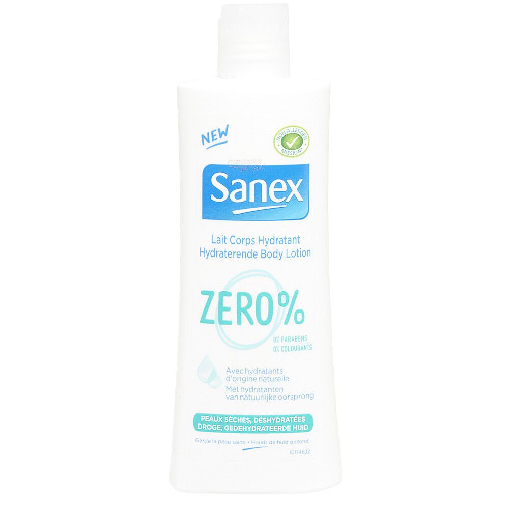 Lait hydratant pour le corps SANEX ZERO% 250ml