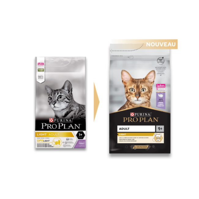 Croquettes pour chats Pro Plan Adulte Light Dinde et Riz