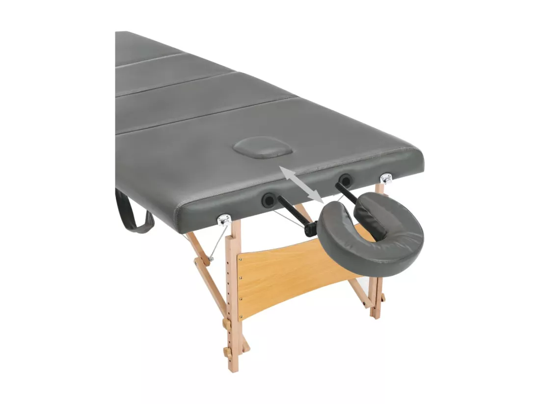 Table de massage avec bois marron 186 x 68 x 59 cm 02_0001802